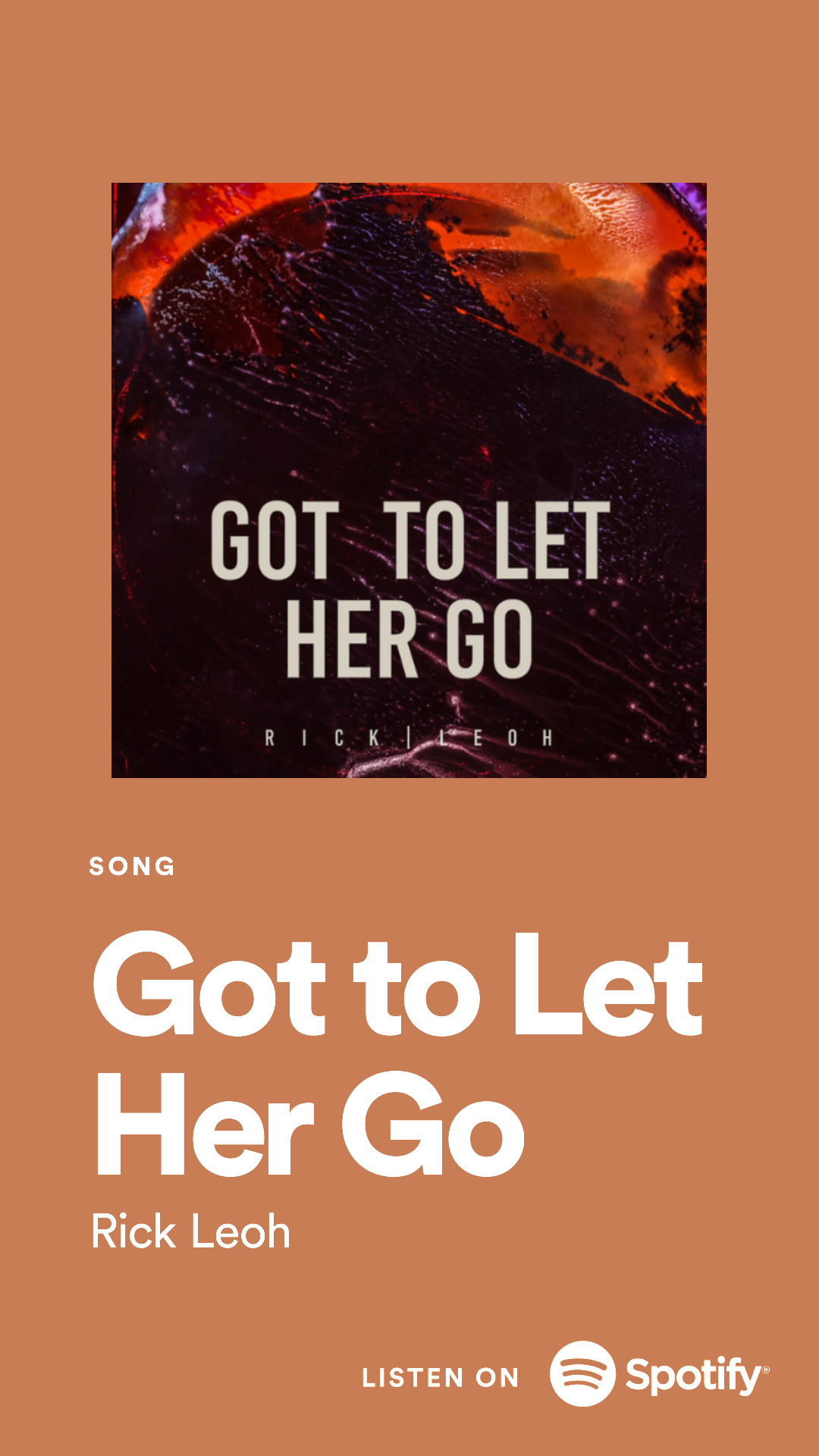 Got to let her go - Rick Leoh