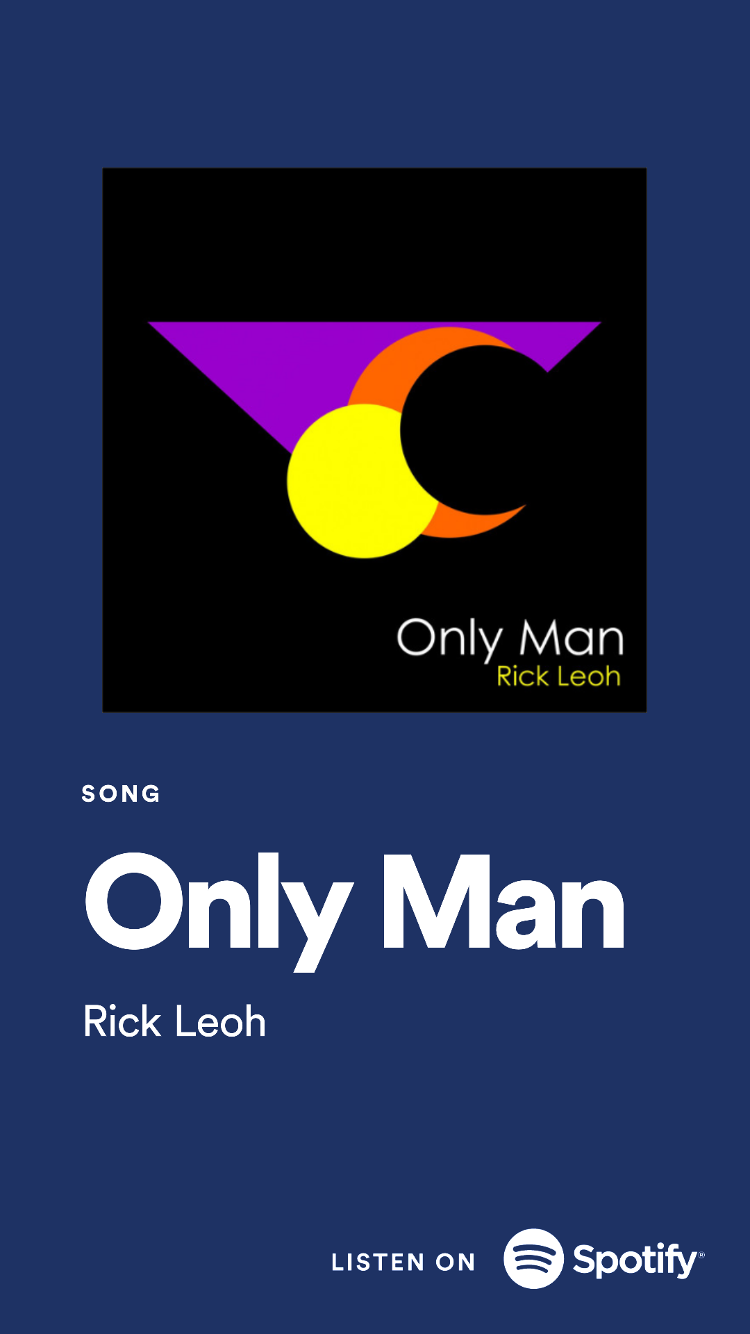 Only Man _ Promo Card